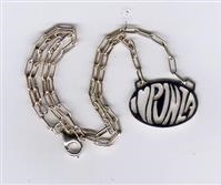 COLLANA I LOVE PONZA ARGENTO