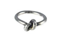 ANELLO NODO SEMPLICE ARGENTO