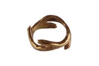 ANELLO FEDINA LEGNO BRONZO
