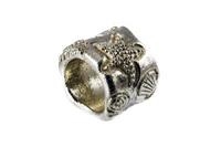 ANELLO FOSSILE ARGENTO