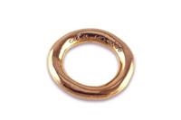 ANELLO STORTO XL LEGGERO BRONZO