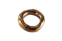 ANELLO STORTO XL PESANTE BRONZO