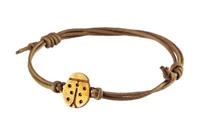 BRACCIALE COCCINELLA BRONZO