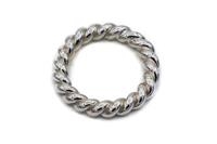 ANELLO CIMA LARGE ARGENTO misura large