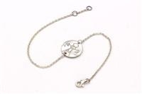 BRACCIALE ROLLO' ANGELO CUSTODE MEDIUM ARGENTO
