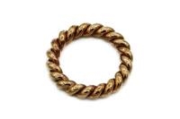 ANELLO CIMA LARGE BRONZO misura small