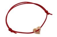 BRACCIALE PIATTO CUORE BRONZO