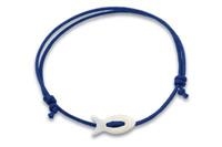 BRACCIALE PIATTO PESCE ARGENTO