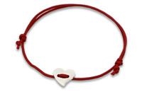 BRACCIALE PIATTO CUORE ARGENTO