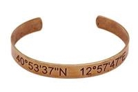 BRACCIALE MANETTA PUNTO NAVE PONZA BRONZO SMALL