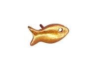ORECCHINO TAPPABUCO PESCE PIATTO LARGE BRONZO