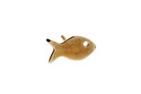 ORECCHINO TAPPABUCO PESCE PIATTO MEDIUM BRONZO