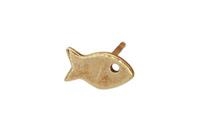 ORECCHINO TAPPABUCO PESCE PIATTO SMALL BRONZO