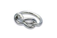 ANELLO NODO SAVOIA ARGENTO misura small