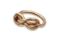 ANELLO NODO SAVOIA BRONZO misura small