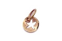 CIONDOLO MINI TRAFORATO MARE STELLA DEL MARE BRONZO