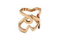 ANELLO PESCE SORRIDENTE BRONZO