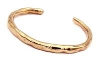 BRACCIALE APERTO STORTO BRONZO misura small