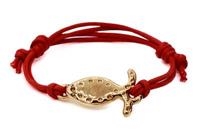 BRACCIALE PESCE DECORATO BRONZO