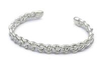 BRACCIALE TRECCIA SMALL ARGENTO