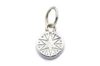 CIONDOLINO STELLA INCISA ARGENTO