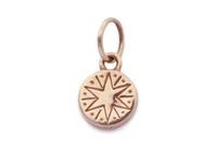 CIONDOLINO STELLA INCISA BRONZO