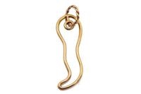 CIODOLO CORNO DI CONTORNO BRONZO