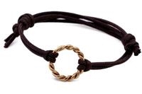 BRACCIALE CERCHIO DELLA VITA CIMA DI MARINAIO BRONZO
