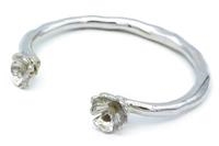 BRACCIALE FIORI DI CAMPO ARGENTO