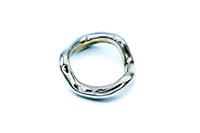 ANELLO ONDA PICCOLA ARGENTO mis. small