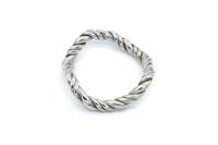 ANELLO ONDA CIMA ARGENTO mis. Small